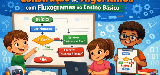Como Ensinar Construção de Algoritmos com Fluxogramas no Ensino Básico