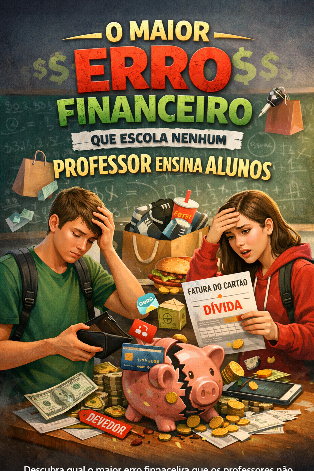 O maior erro financeiro que vejo em alunos do ensino médio