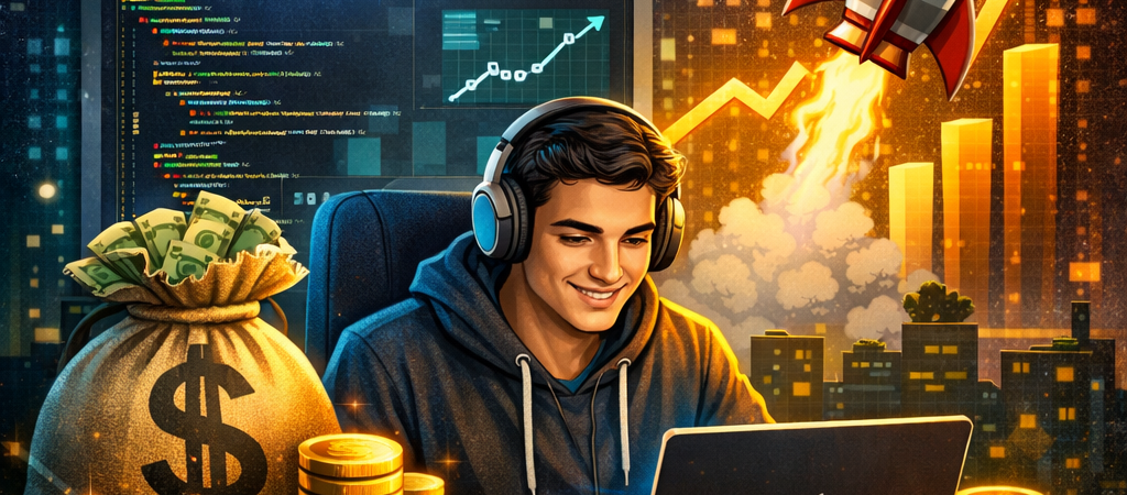 Programação + Dinheiro: o combo que muda a vida do aluno