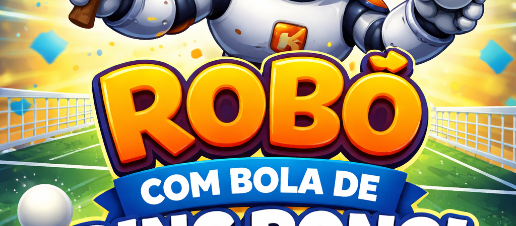 Robô com Bola de Ping Pong