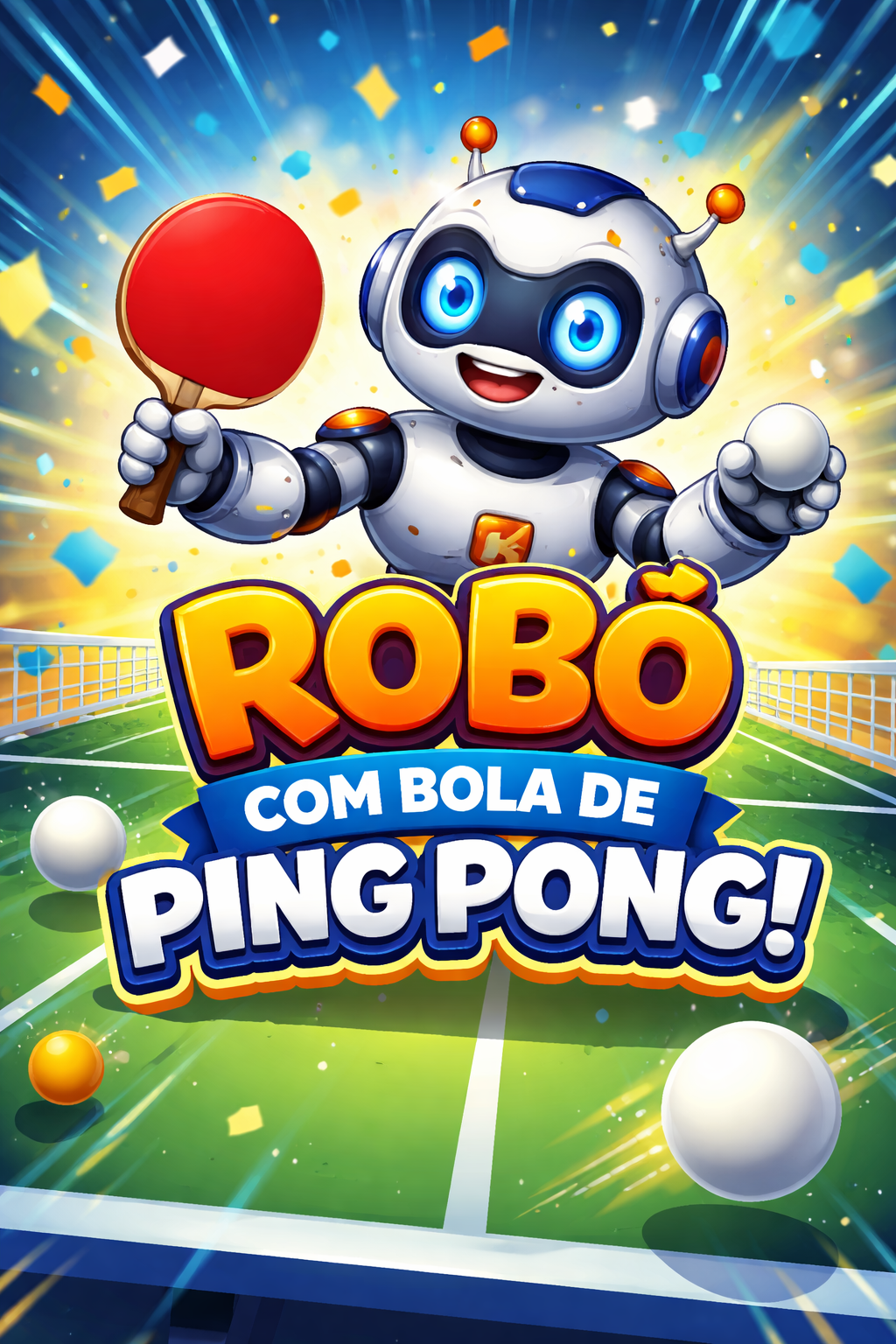 Robô com Bola de Ping Pong