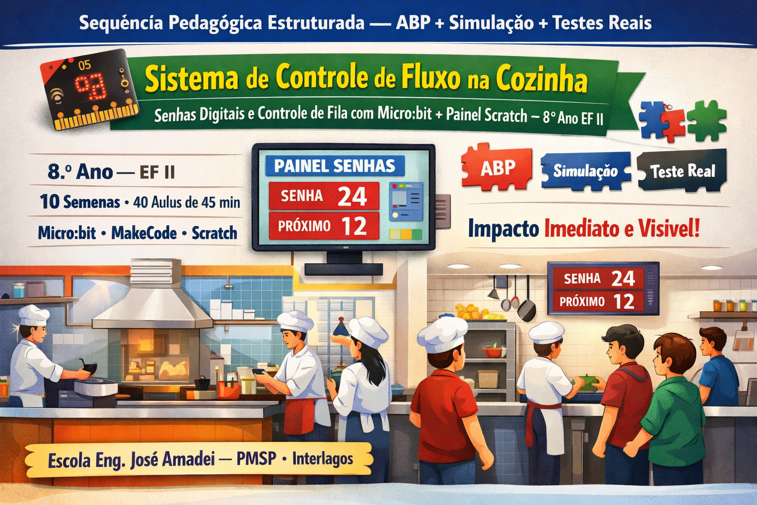 Sistema Inteligente de Gestão de Fluxo na Cozinha