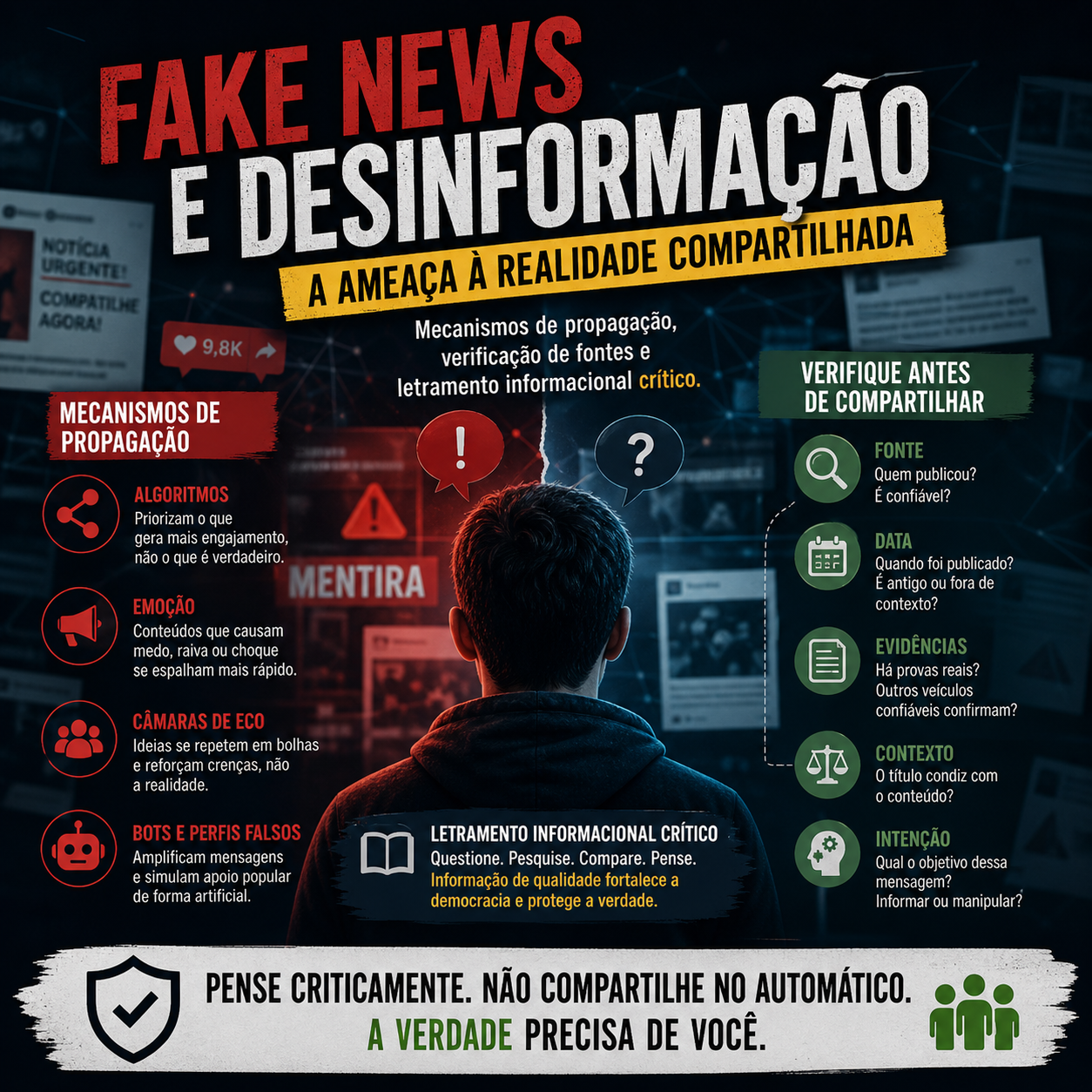 Fake News e Desinformação — A Ameaça à Realidade Compartilhada | Parte II | Capítulo 8